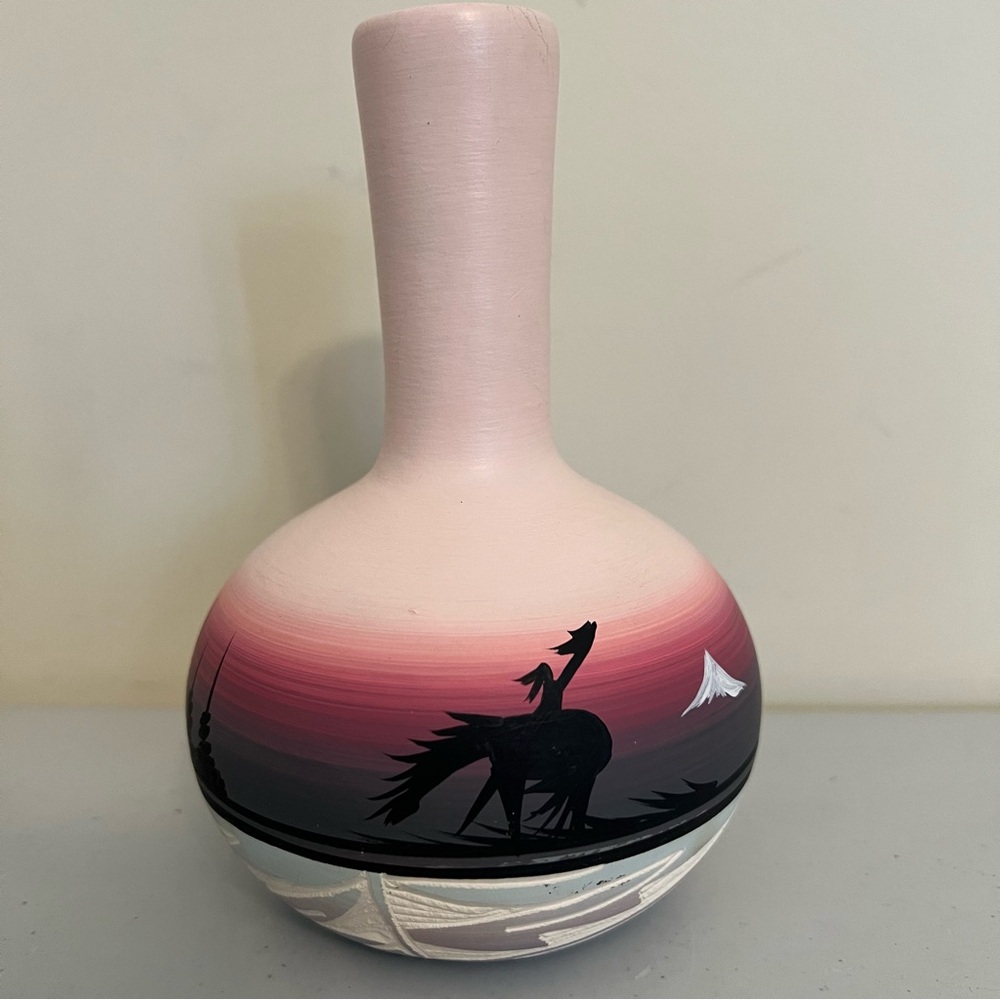 Native American Navajo Pottery Vase